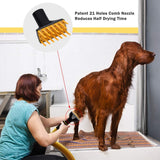 Free Paws One Stand Pet Grooming Dryer-Yellow