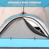 Quictent 5.5'-5.8' Truck Tent With A Removable Awning-Full Size