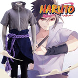 AnotherMe Naruto Cosplay Costume Uchiha Sasuke-4 Sizes