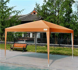 Quictent Upgraded Privacy 10' x10' Pop Up Canopy-Brown