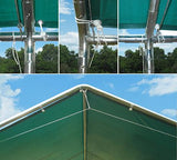 Quictent 10'x20'Carport Upgraded Heavy Duty Car Canopy Party Tent Shelter Tent -Green