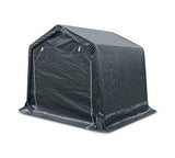 Quictent Storage Shelter 6 x 6- Feet Outdoor Carport Shed Heavy Duty Car Canopy Grey