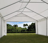 Quictent 13ftx20ft Carport Heavy Duty Car Canopy Galvanized Car Shelter with Reinforced Ground Bars