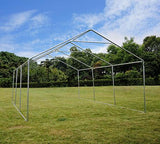 Quictent 13ftx20ft Carport Heavy Duty Car Canopy Galvanized Car Shelter with Reinforced Ground Bars