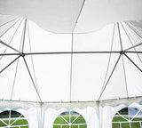 Quictent 20' x 14.5' Octagonal Party Tent-White