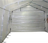 Snow Shed suitable for Bad Weather, Quictent 20'X11' Heavy Duty Carport Garage Car Shelter with Observation Window