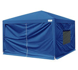 Quictent Upgraded Privacy 8' x 8' Pop Up Canopy-Navy Blue