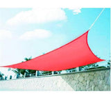 Quictent 185G HDPE 98% UV Block 20' x 16' Rectangle Sun Shade Sail -Red