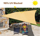 Quictent 185G HDPE 98% UV Block 26' x 20' Rectangle Sun Sail Shade With Hardware Kit-Red