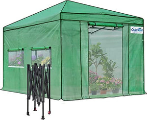 greenhouse tent Quictent 12x8 FT Portable Walk-in Greenhouse Instant Green House for O – Brandline
