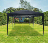 Quictent Upgraded Privacy 10' x 20' Pop Up Canopy-Black