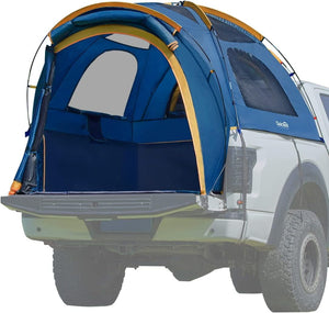 Quictent Waterproof Truck Tent for Full Size Regular Bed (6.4'-6.7', Dark Blue) with Removable Awning, Rainfly ＆ Storage Bag Included
