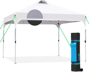 Quictent 10x10 Pop up Canopy Tent Portable Instant Shelter with Vent, Ez up Canopy-White