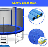 ORCC Upgraded 12' Trampoline with Safety Enclosure Out-Net