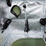 Qucitent Reflective Mylar Hydroponics Grow Tent-40" x 40" x 78"